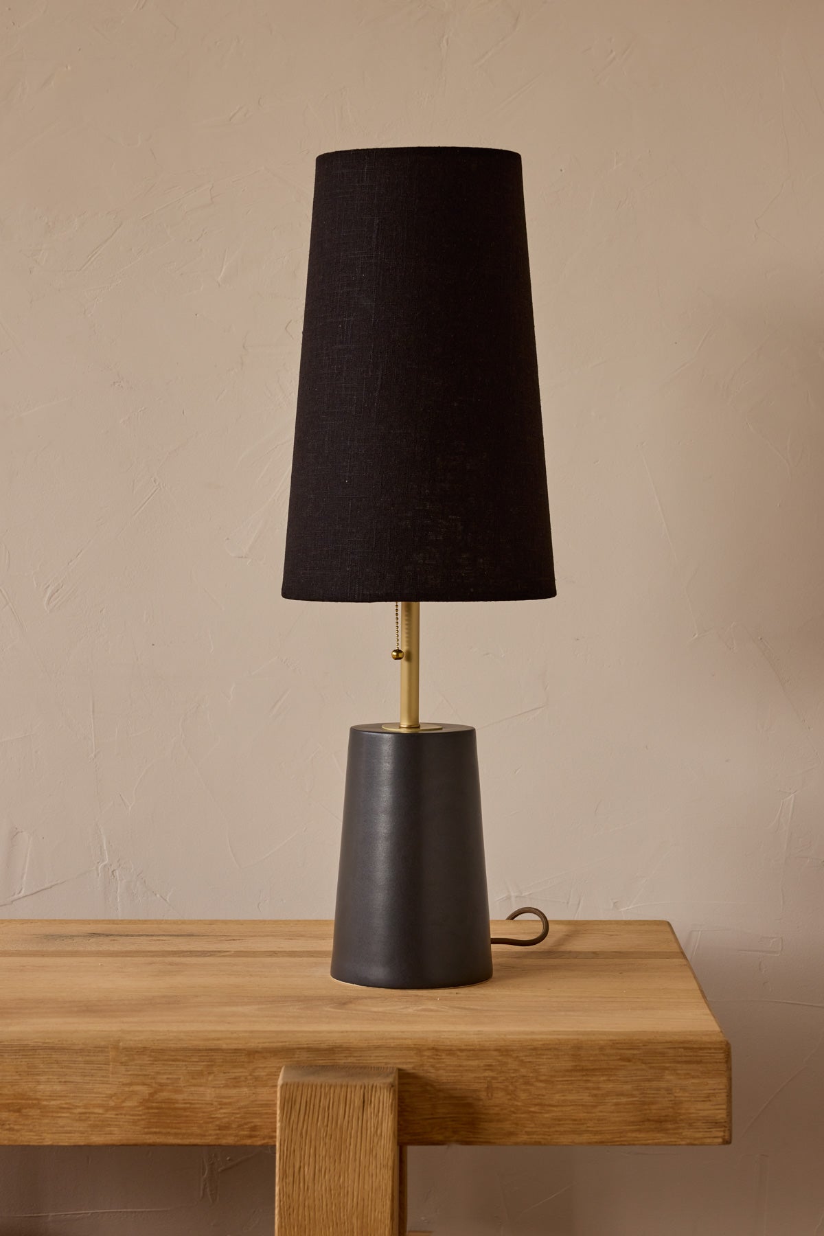 Layla Table Lamp - Ebony