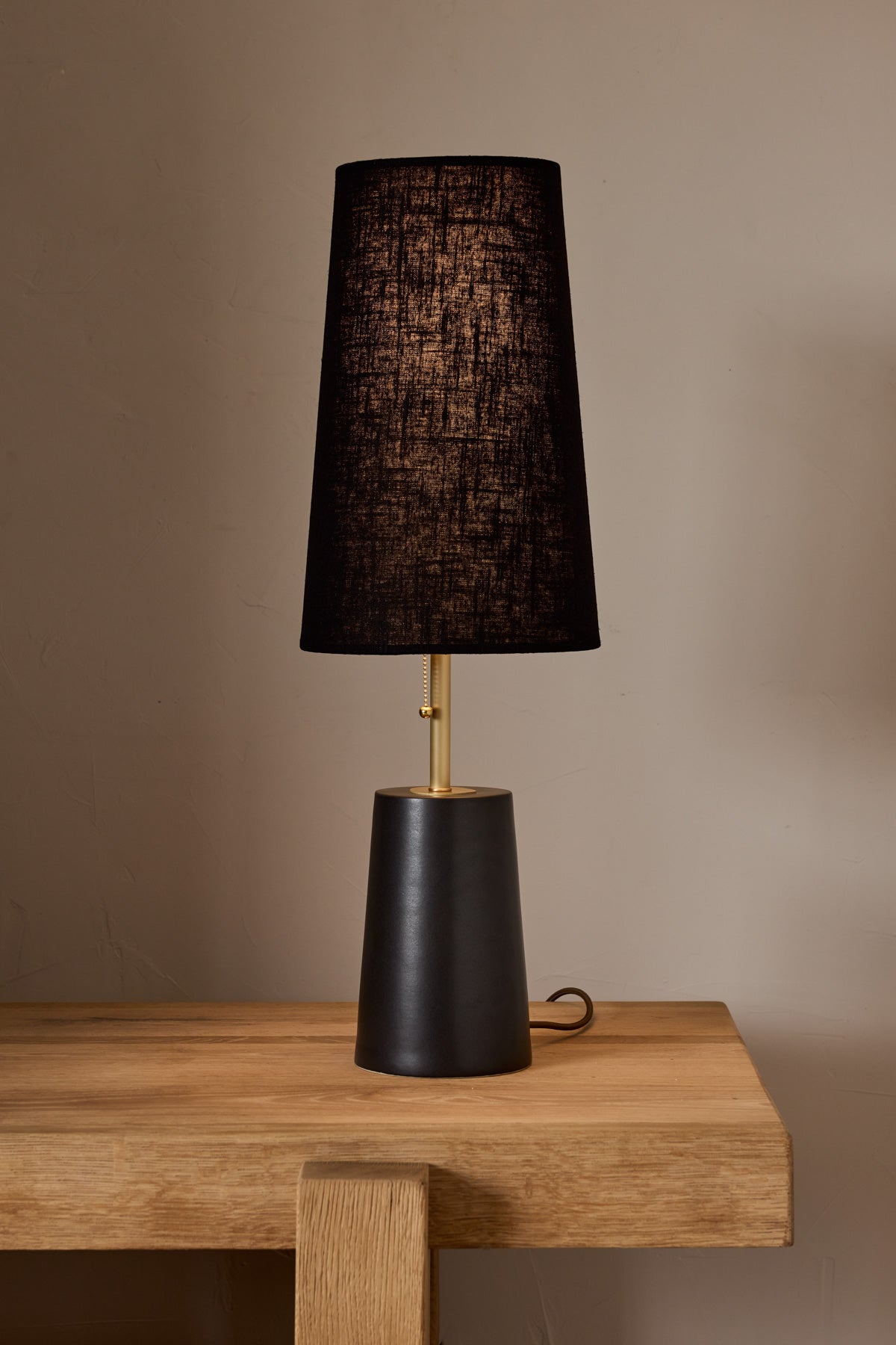 Layla Table Lamp - Ebony