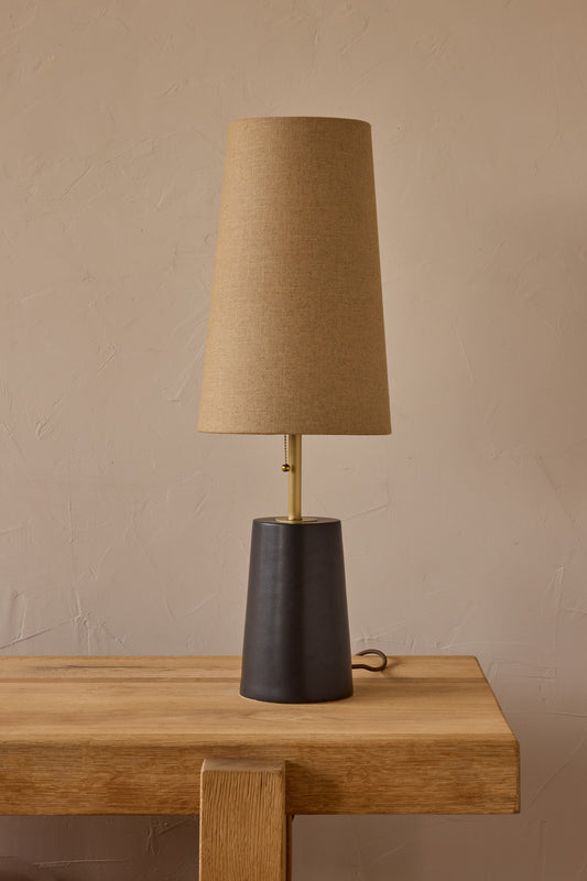 Layla Table Lamp - Ebony