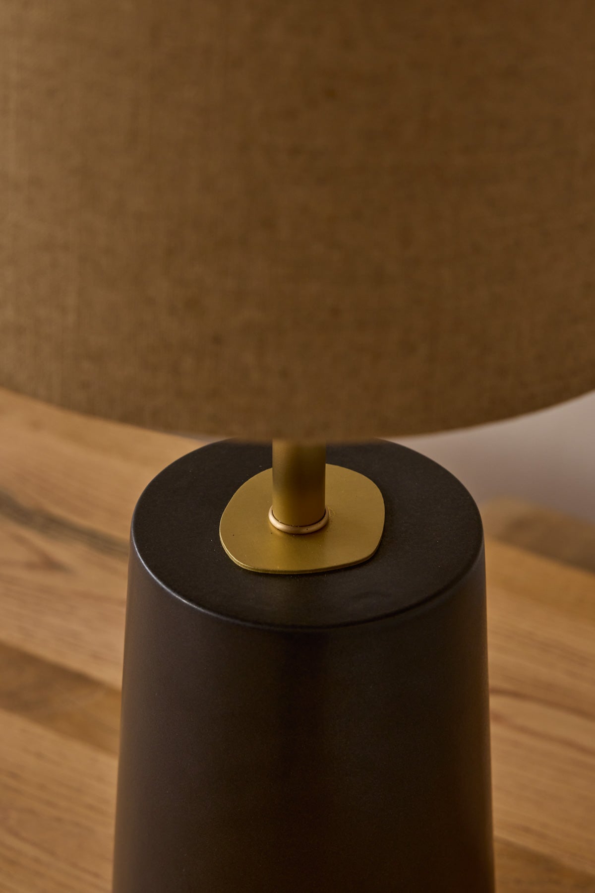 Layla Table Lamp - Ebony