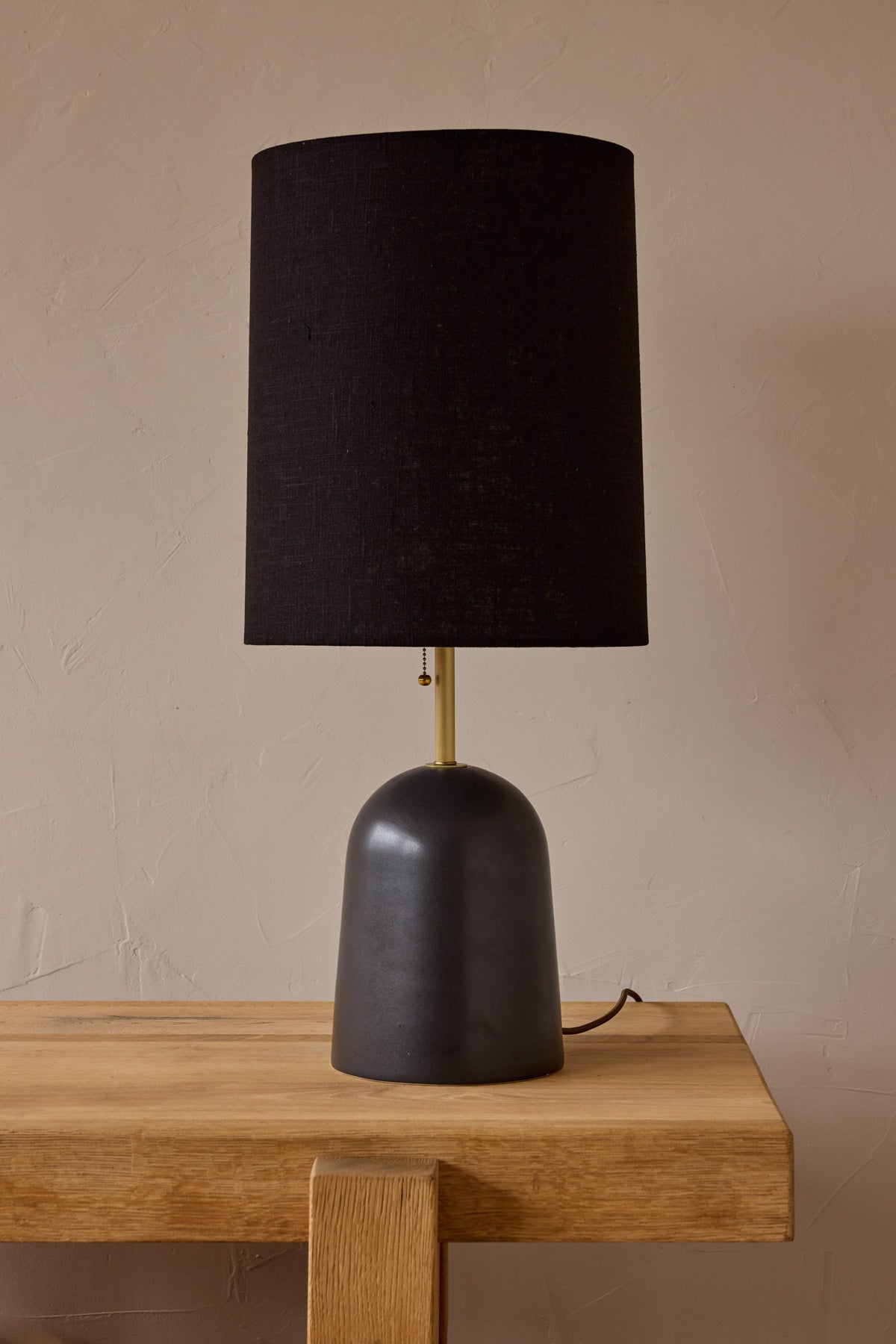 Willa Table Lamp - Ebony
