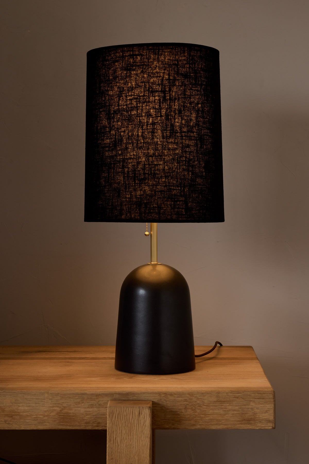 Willa Table Lamp - Ebony