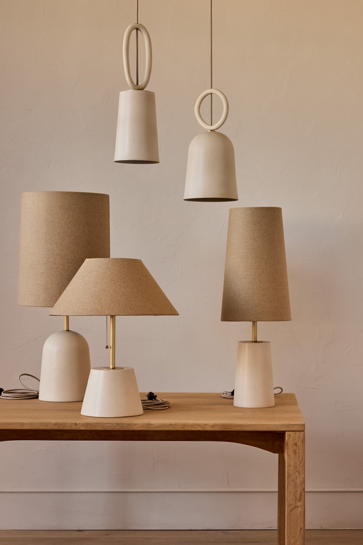 Noa Table Lamp - Dogwood