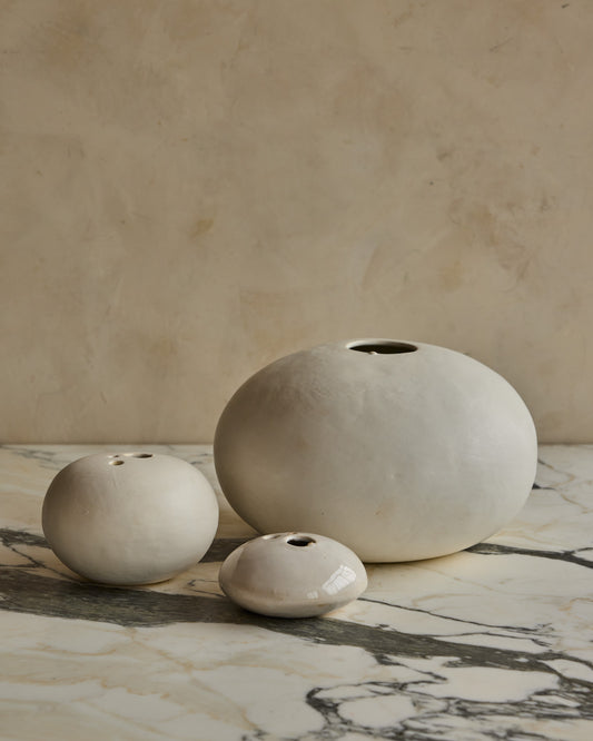 Collection of Ceramic Round Vessels
