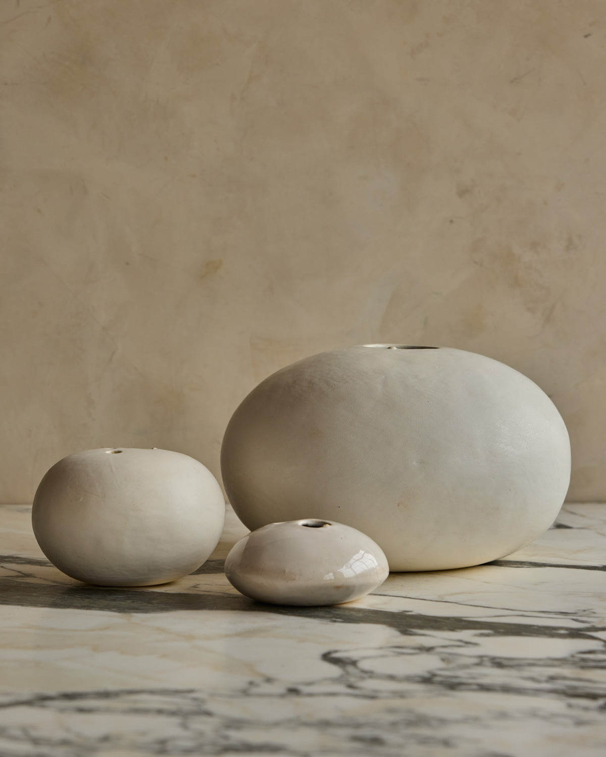 Collection of Ceramic Round Vessels