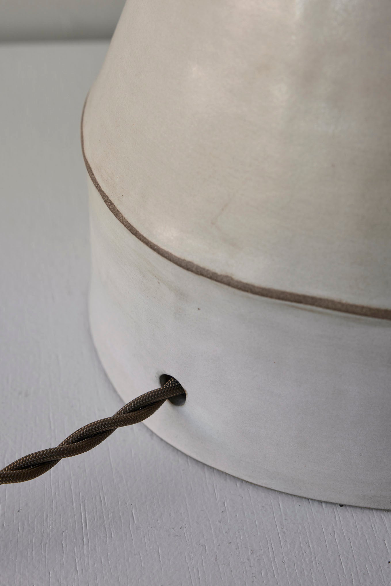 Rim Lamp: Body A White Satin