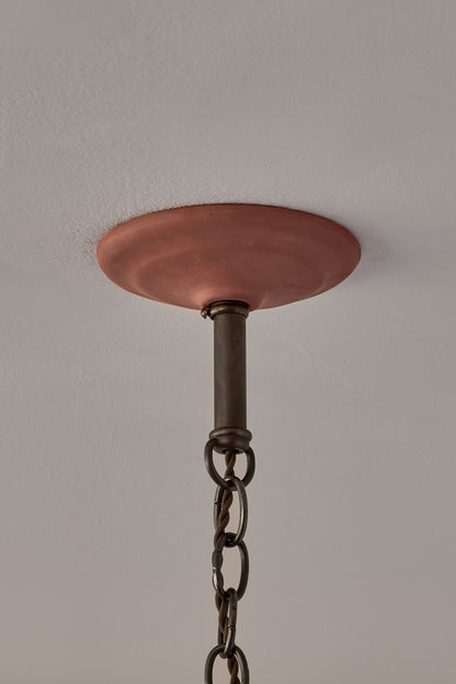 Ceramic Terracotta Canopy with Stem