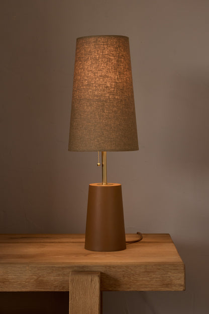 Layla Table Lamp - Chestnut