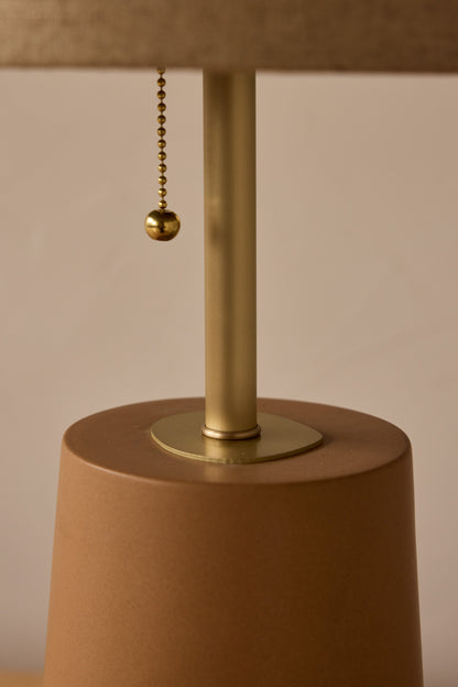 Layla Table Lamp - Chestnut