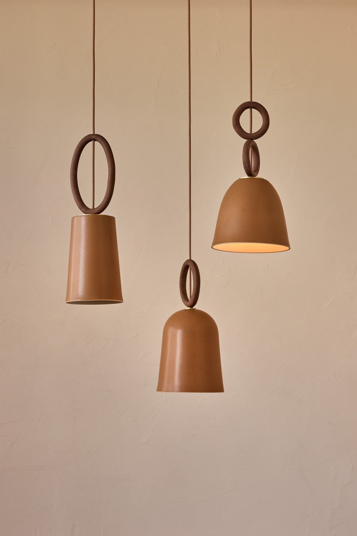 Layla Pendant - Chestnut