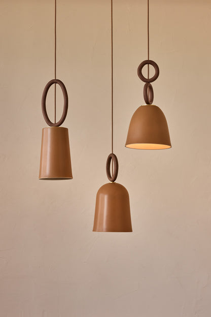 Layla Pendant - Chestnut