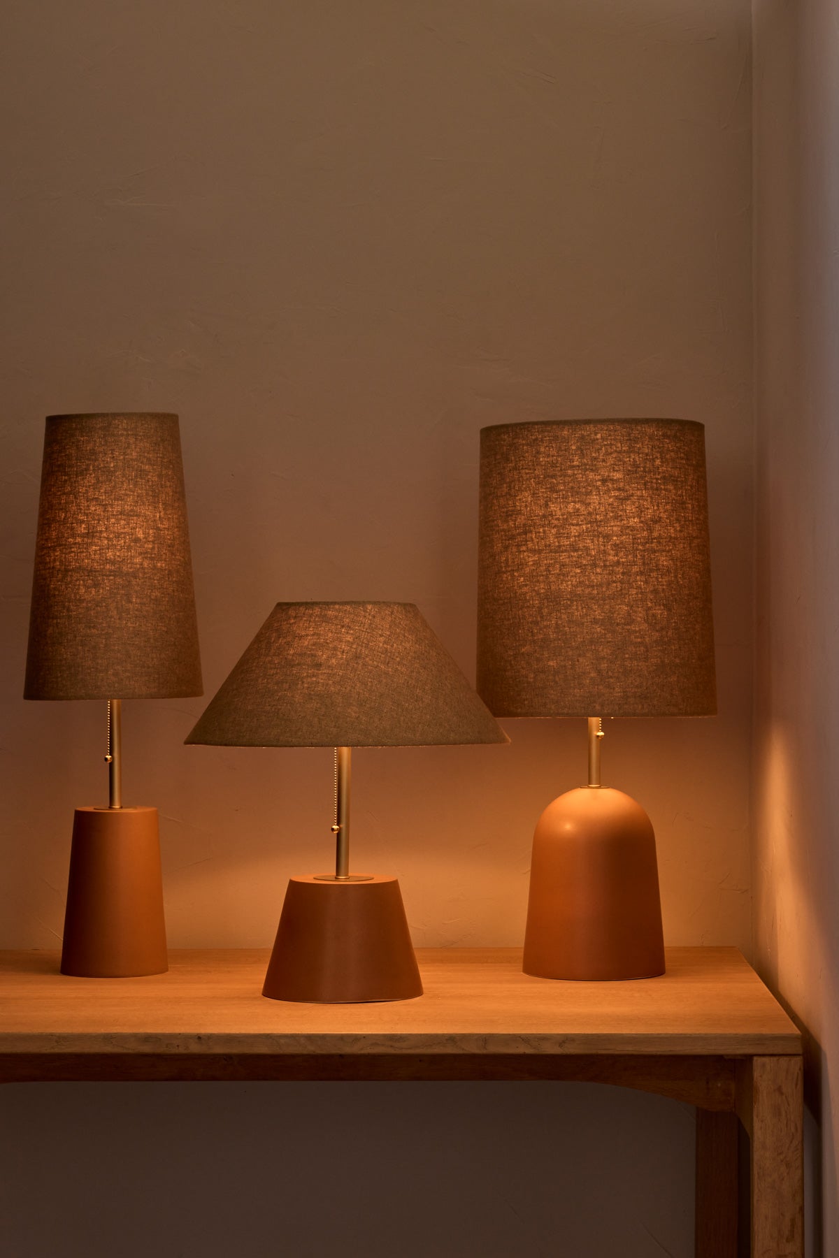 Willa Table Lamp - Chestnut