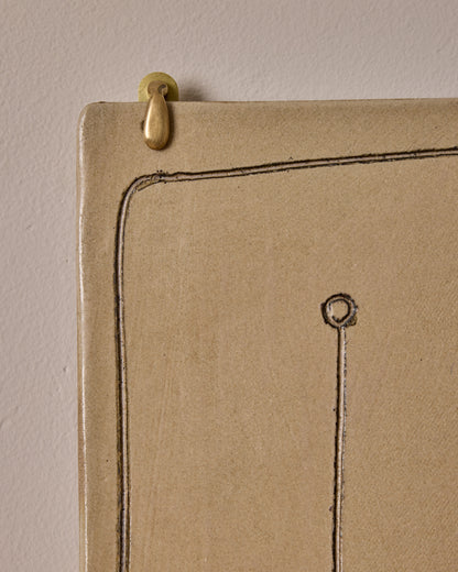 Ceramic Wall Art ~ I Was Here