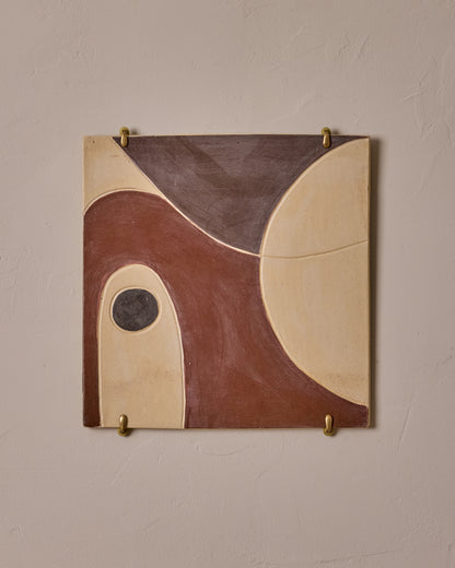 Ceramic Wall Art ~ Ponder