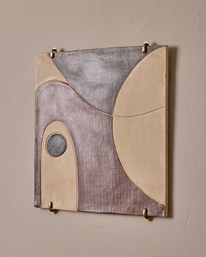Ceramic Wall Art ~ Ponder