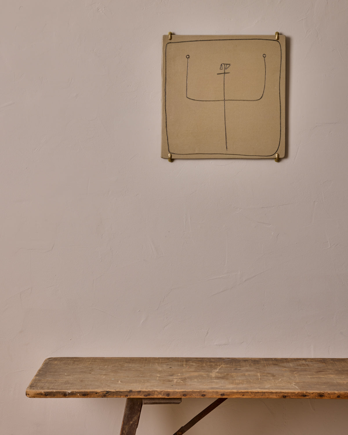 Ceramic Wall Art ~ I Was Here