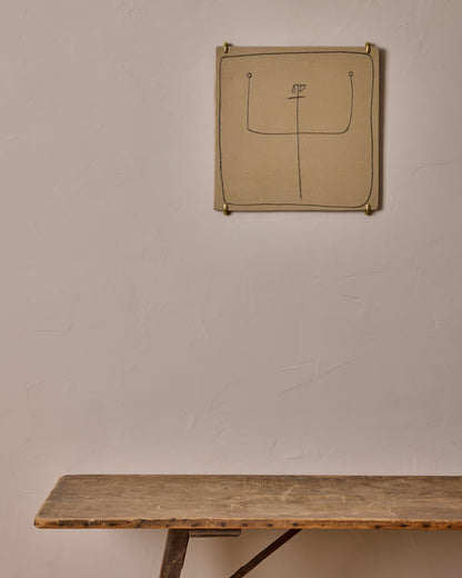 Ceramic Wall Art ~ I Was Here