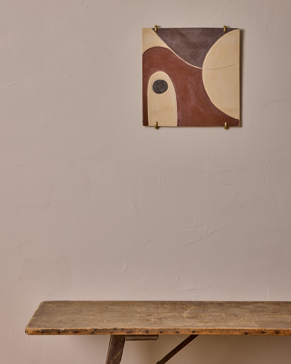 Ceramic Wall Art ~ Ponder