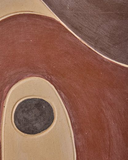 Ceramic Wall Art ~ Ponder