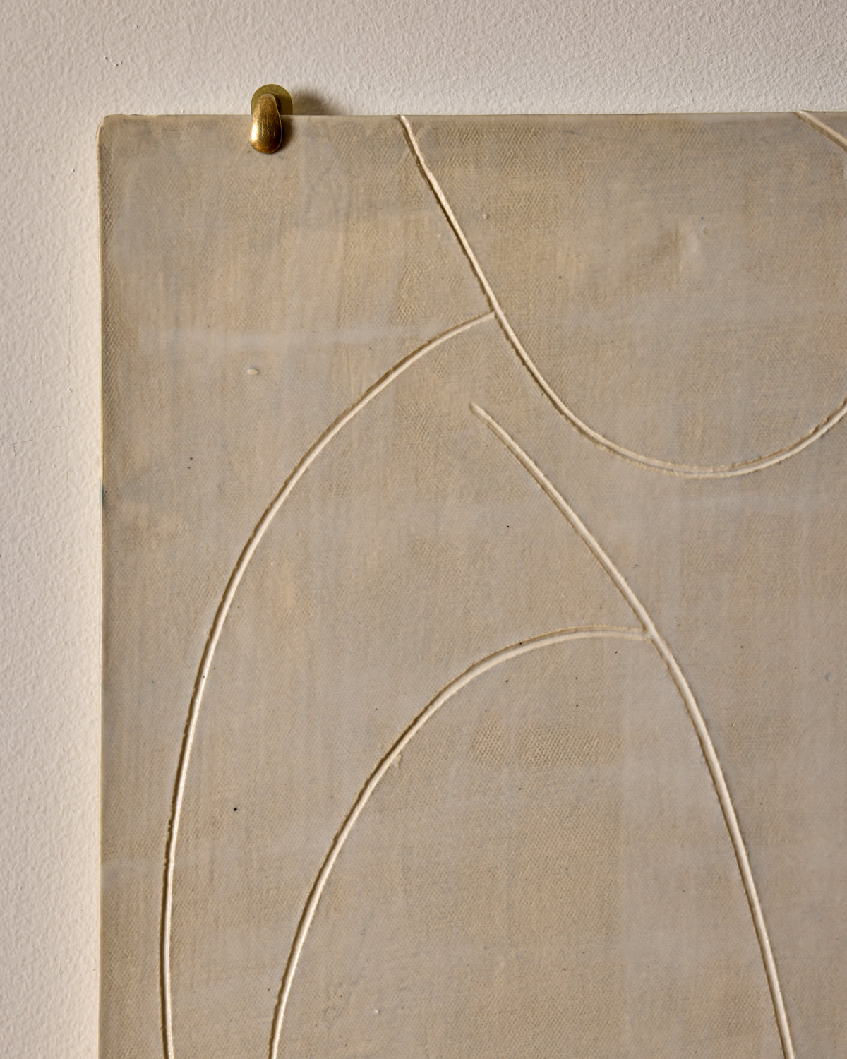 Ceramic Wall Art ~ Figure Line in Blue