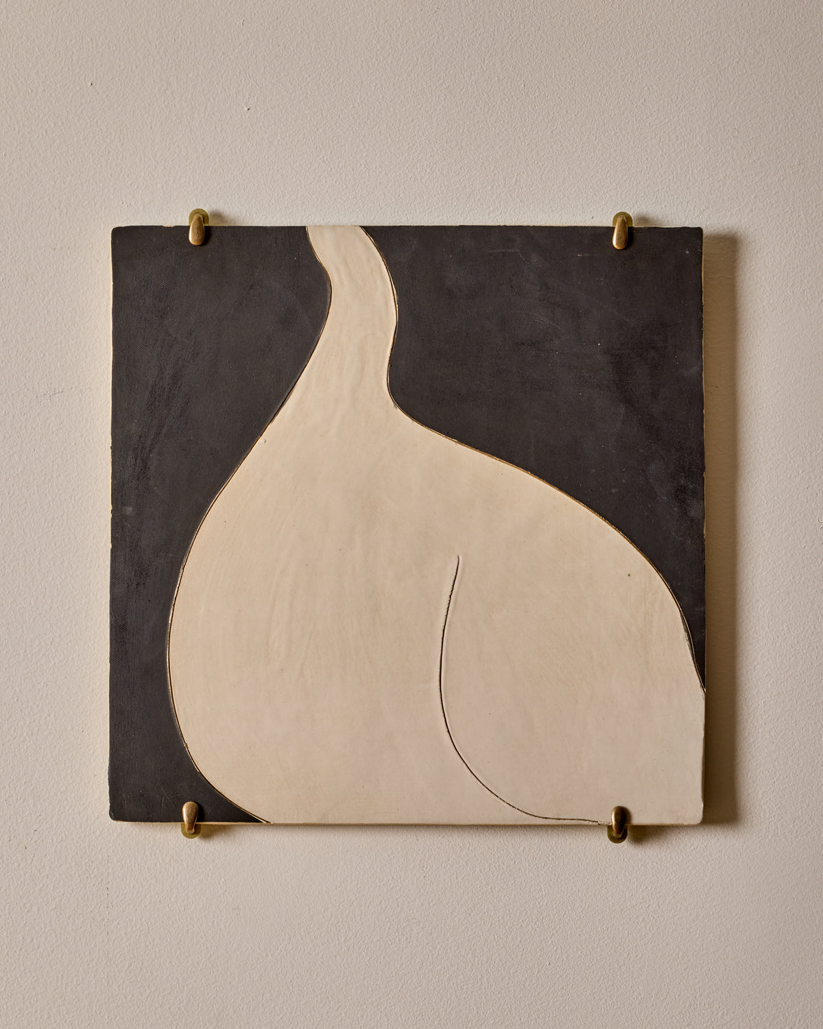 Ceramic Wall Art ~ The Swan