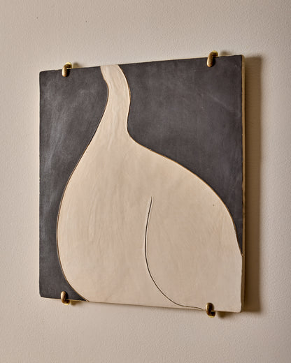 Ceramic Wall Art ~ The Swan