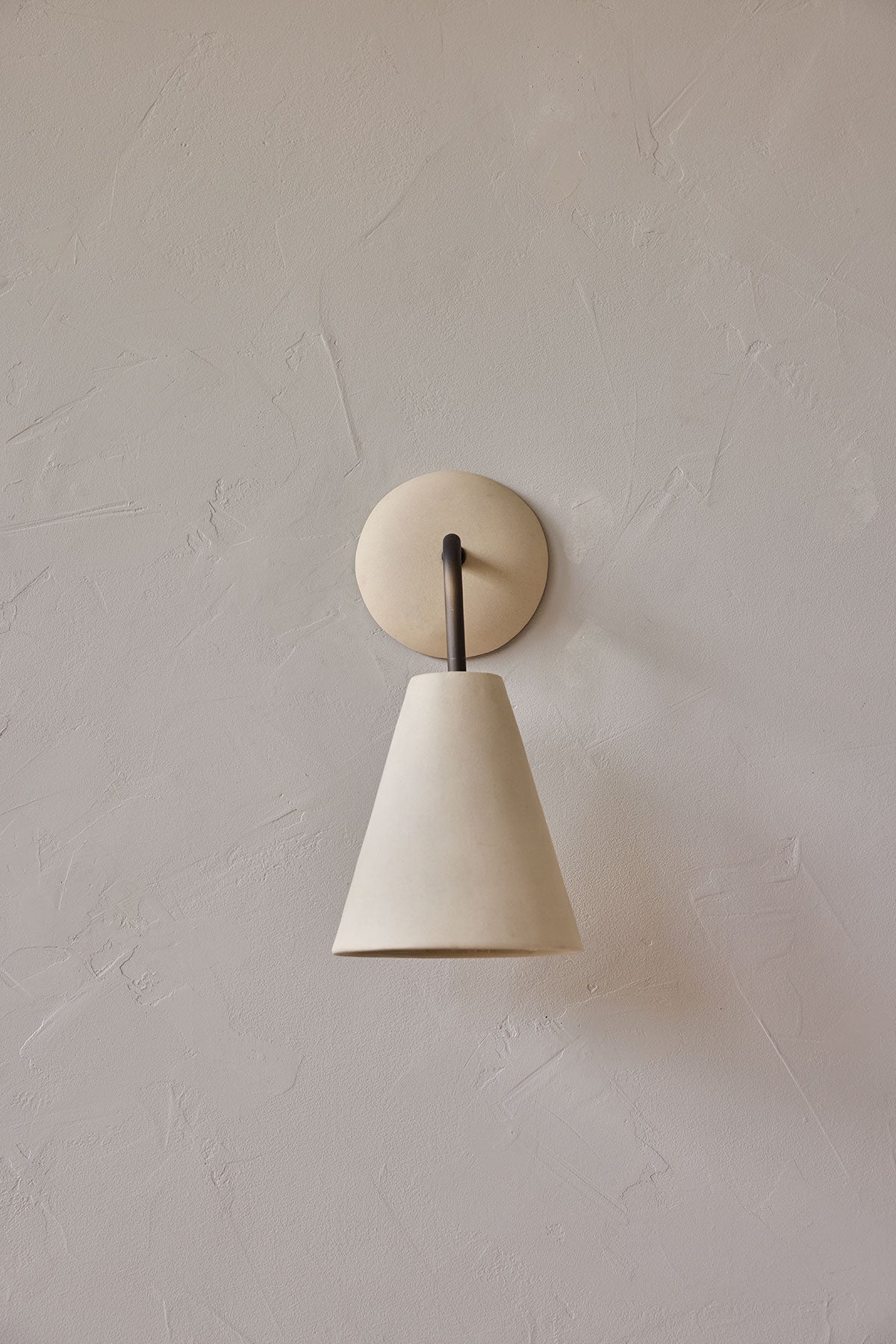 Simple Sconce in Sand