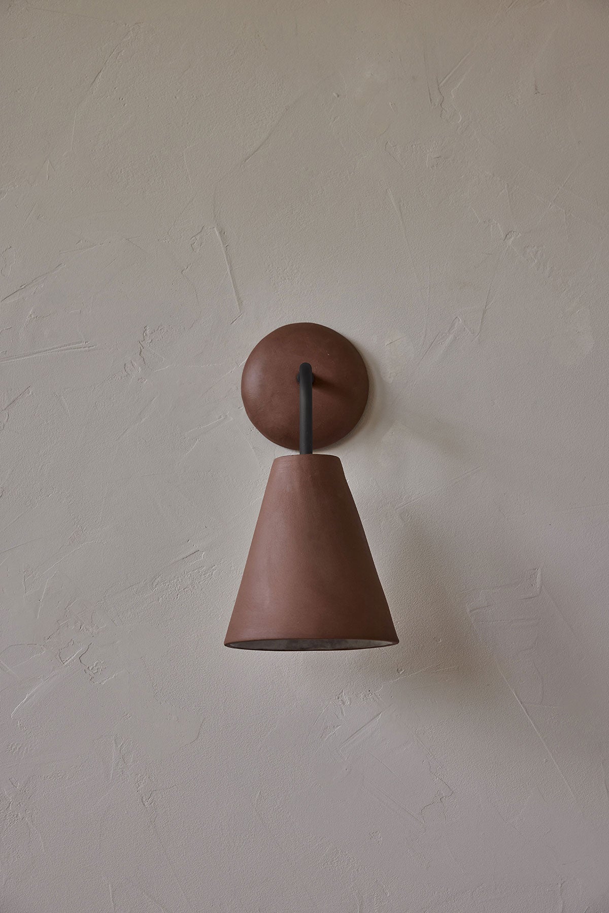 Simple Sconce in Mud