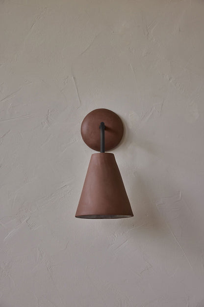 Simple Sconce in Mud