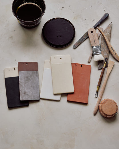 Mud Ceramic Sample Tile