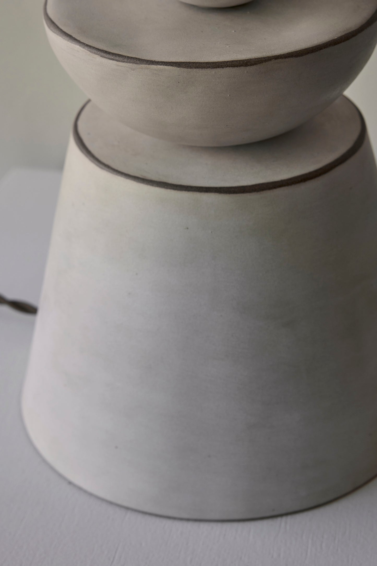 Rim Lamp: Body C White Satin