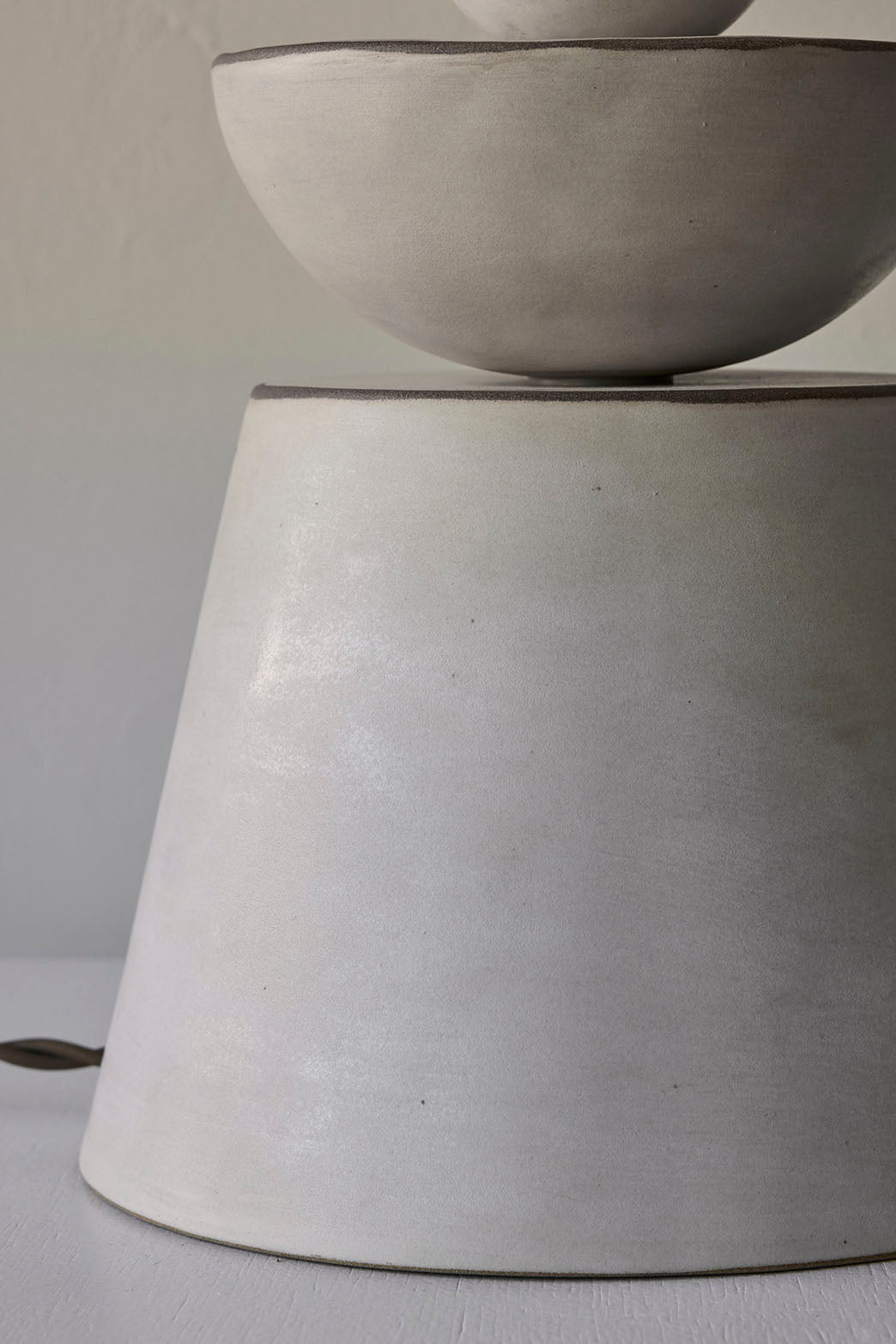 Rim Lamp: Body C White Satin