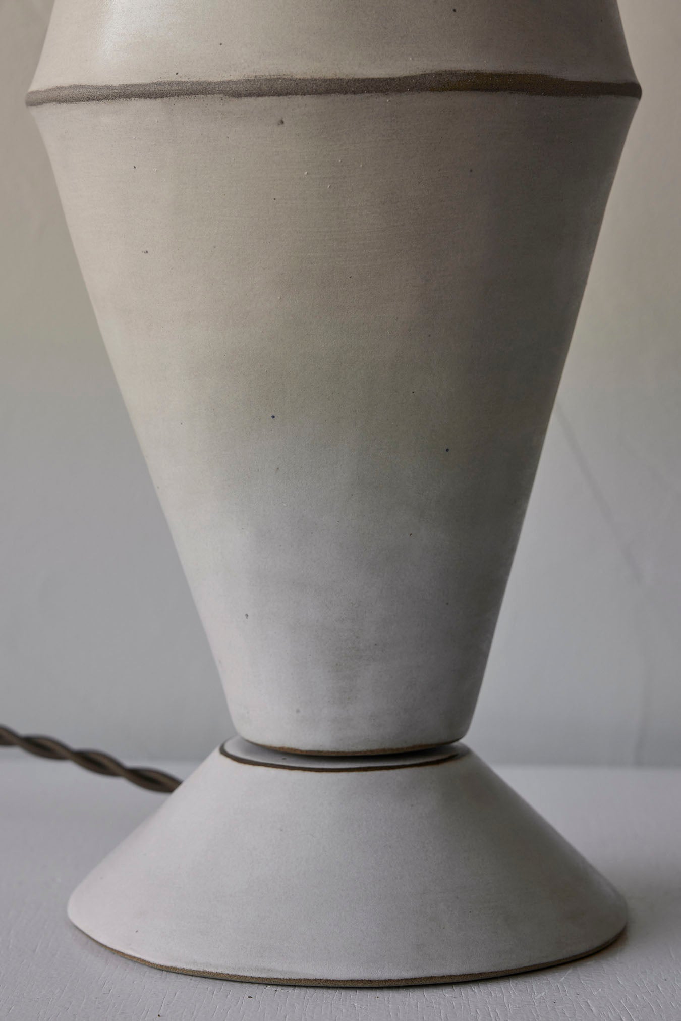 Rim Lamp: Body B White Satin