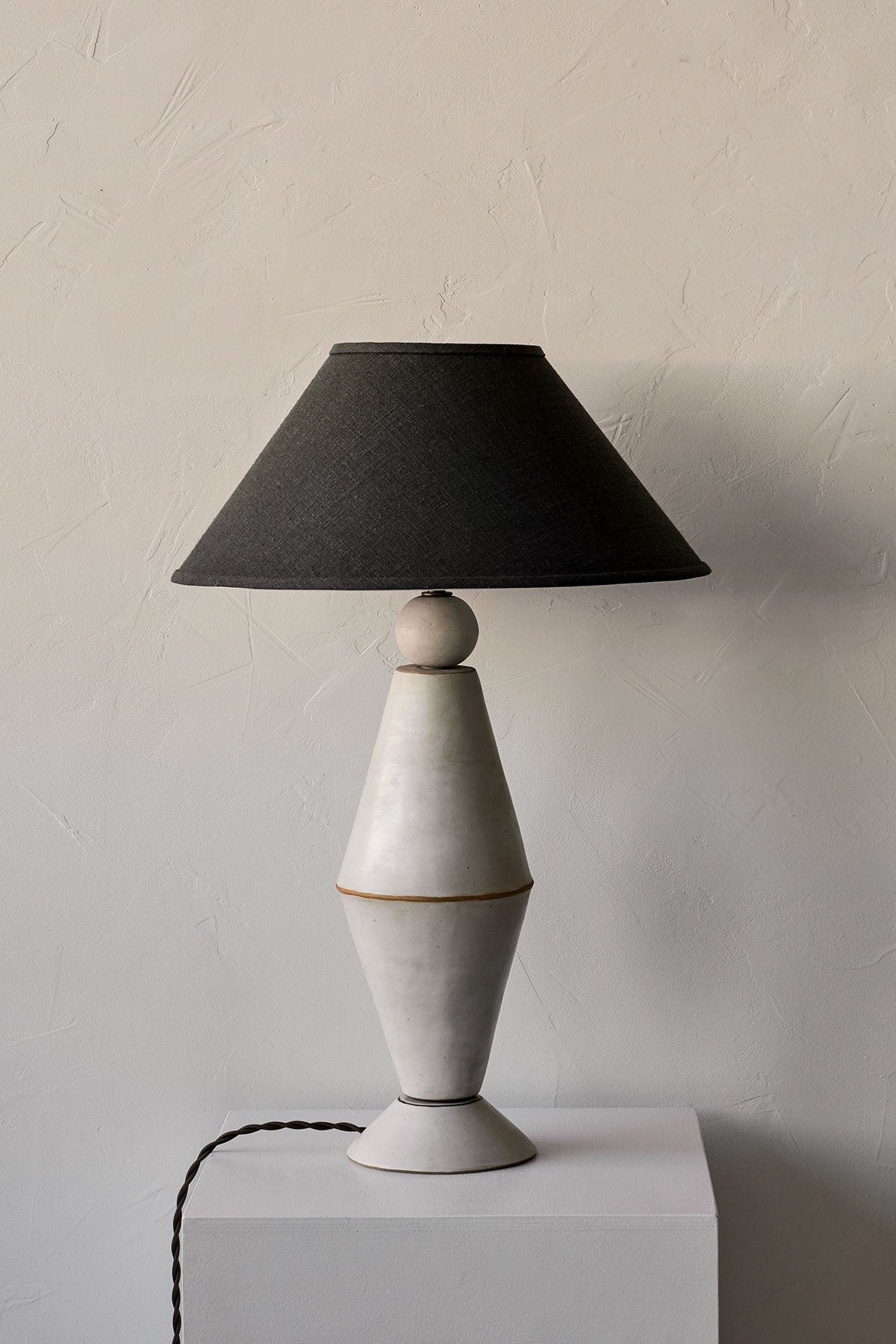 Rim Lamp: Body B White Satin