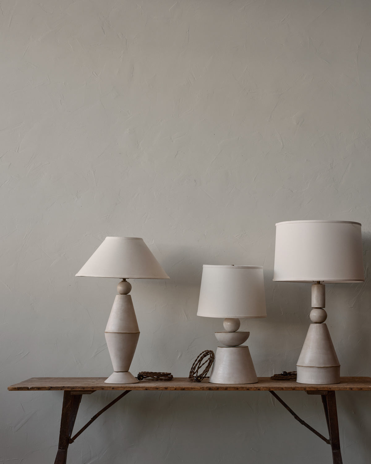 Rim Lamp: Body B White Satin
