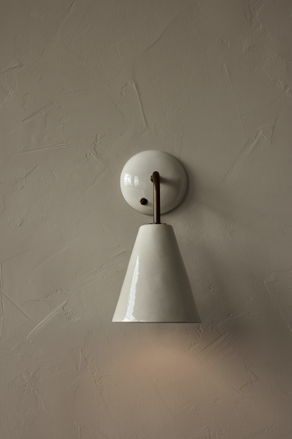 Simple Sconce in Salt