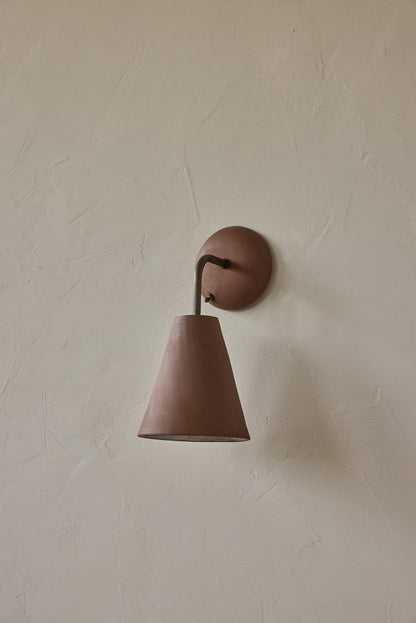 Simple Sconce in Mud