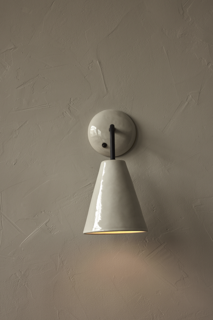 Simple Sconce in Salt