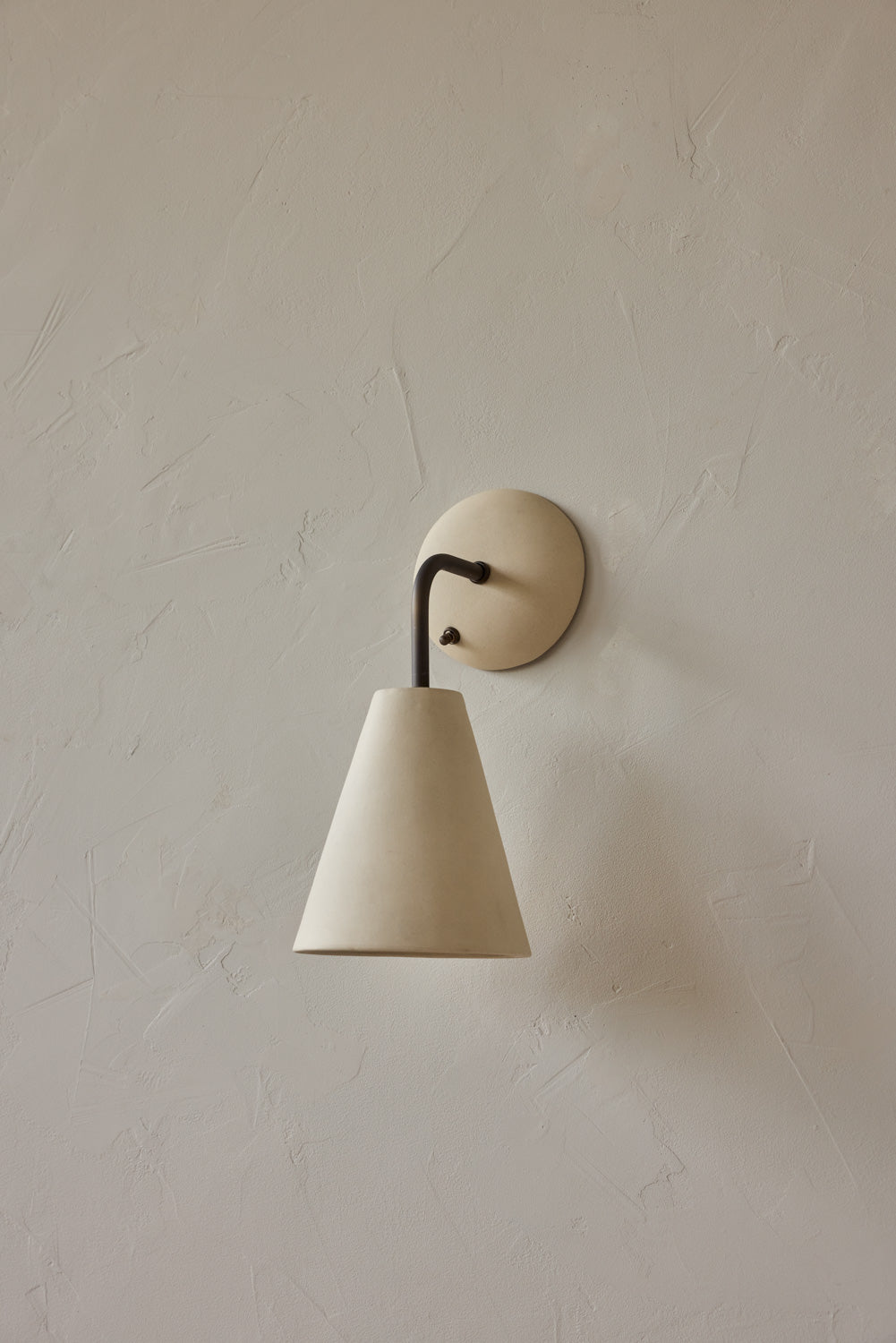 Simple Sconce in Sand