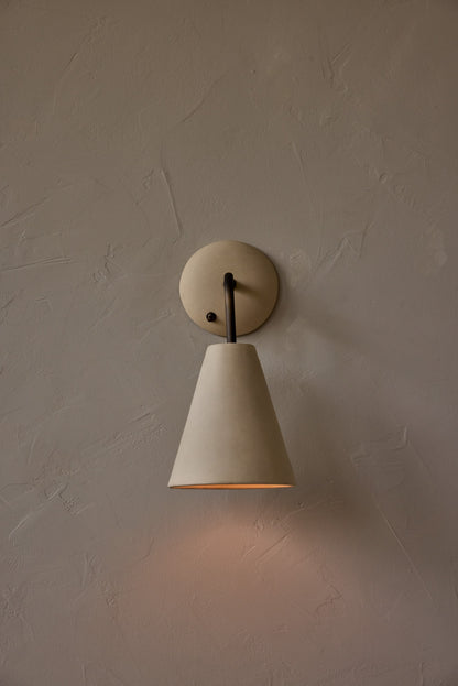 Simple Sconce in Sand