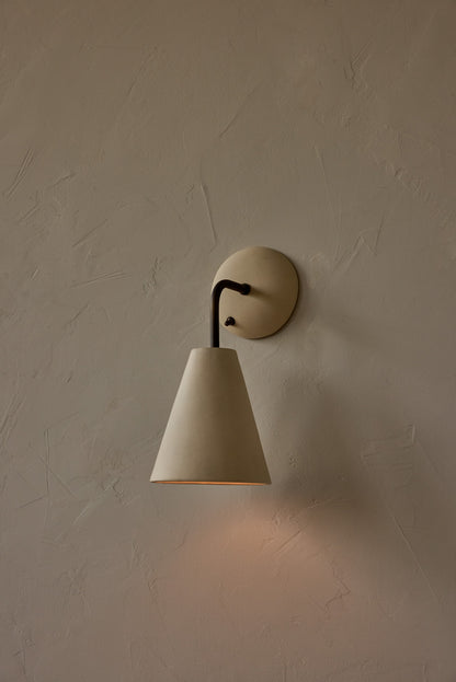 Simple Sconce in Sand