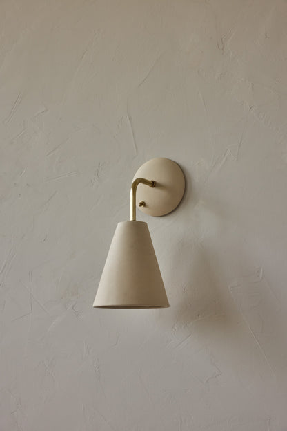 Simple Sconce in Sand