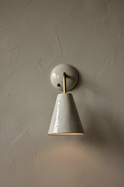 Simple Sconce in Salt