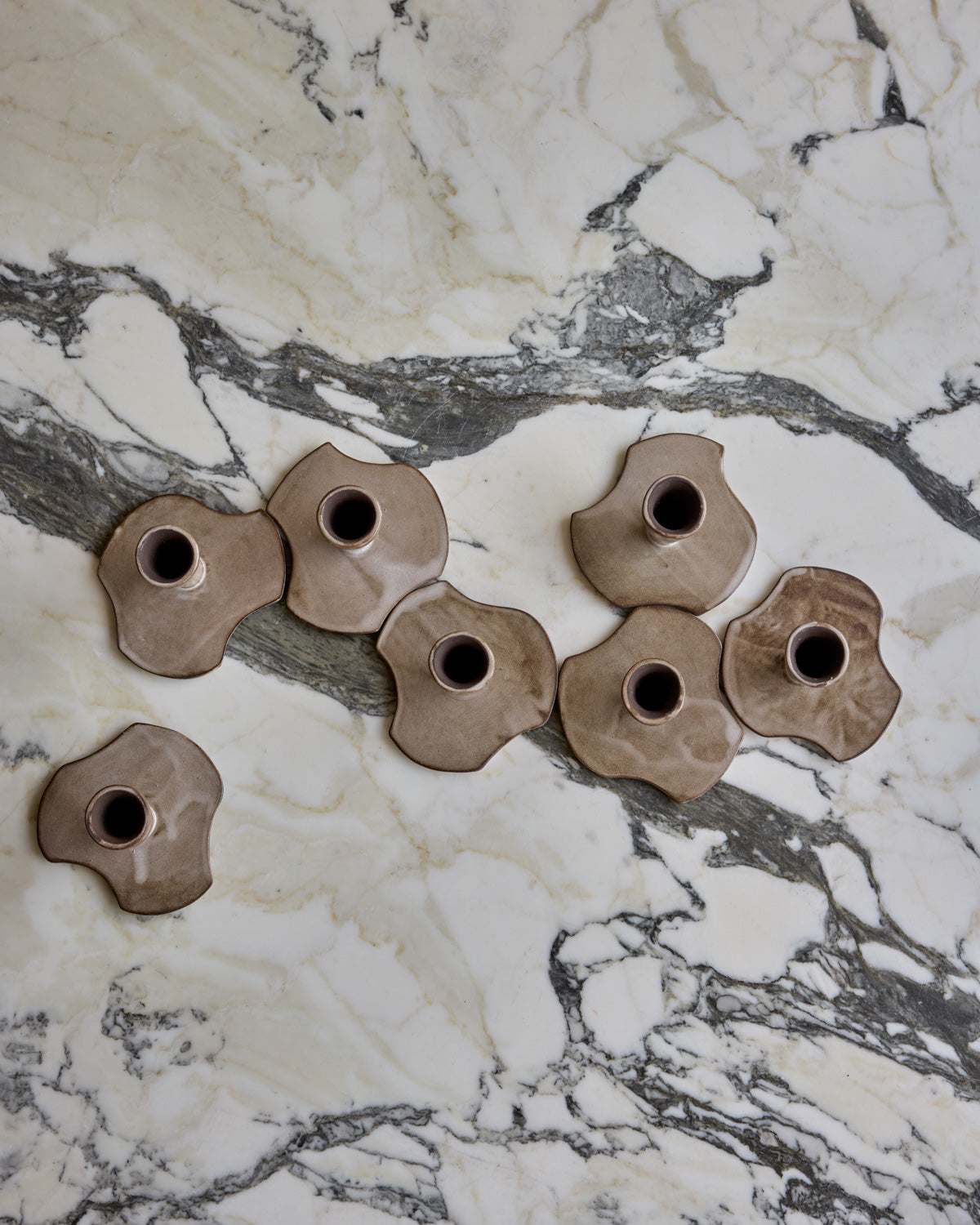 Nesting Ceramic Candle Holders