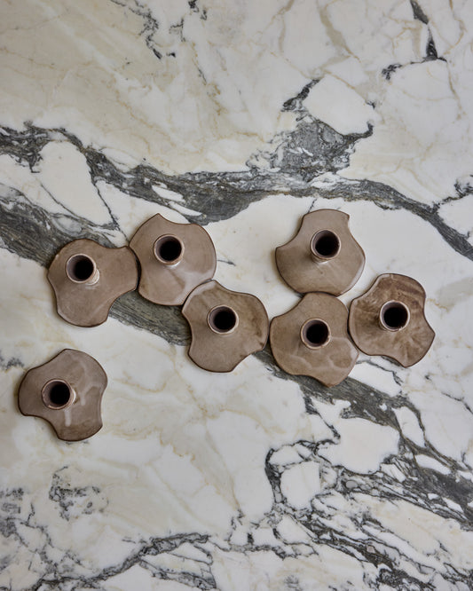 Nesting Ceramic Candle Holders