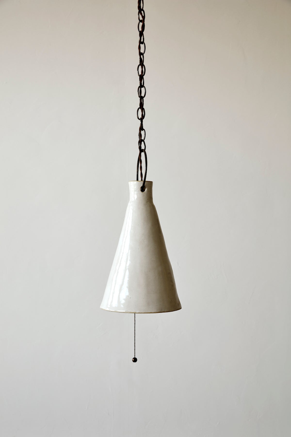 Tall Cone Funnel Light - Pendant - Natalie Page - Npage Studio 